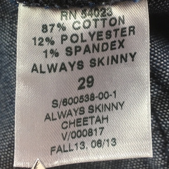 💸GAP 1969 Always Skinny denim Jean in size 29 - Picture 6 of 8